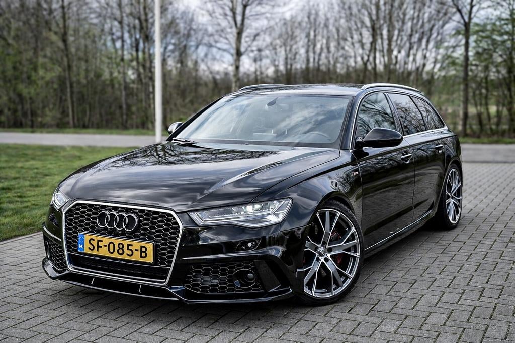 Audi A6 Avant 3.0 BiTDI 2013 | 380pk | CarPlay | S-Line, Auto's, Automaat, Euro 5, Zwart, Leder en Stof