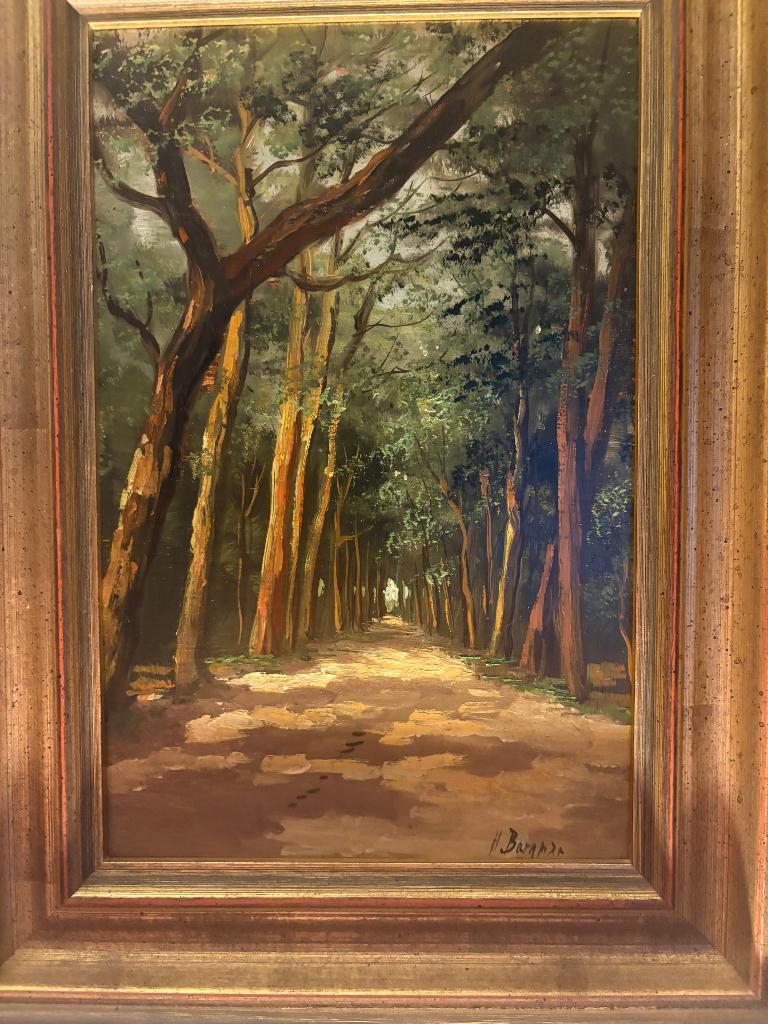 Schilderij bossen, Ophalen of Verzenden