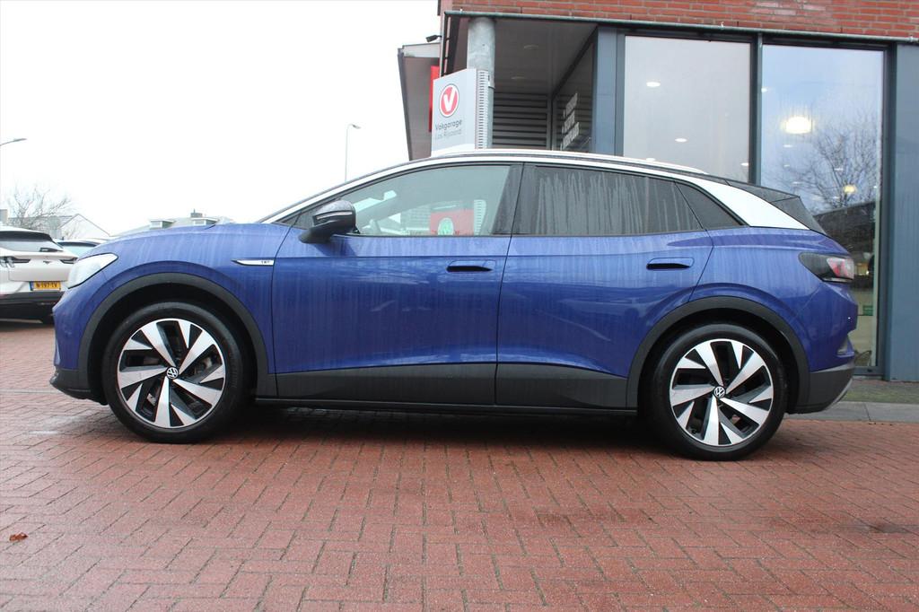 VOLKSWAGEN Id.4 77kWh *1st* | Trekhaak | Carplay | Camera |, Automaat, Gebruikt, Blauw, Leder en Stof