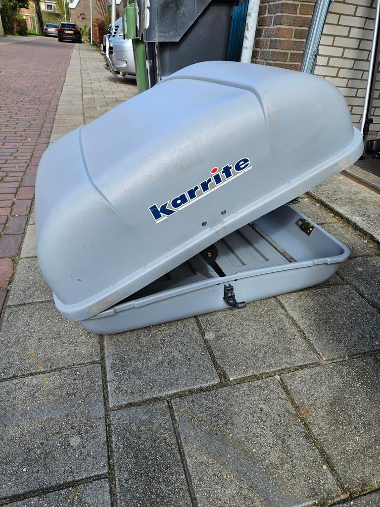 Nette dakkoffer Karrite, Ophalen, Zo goed als nieuw