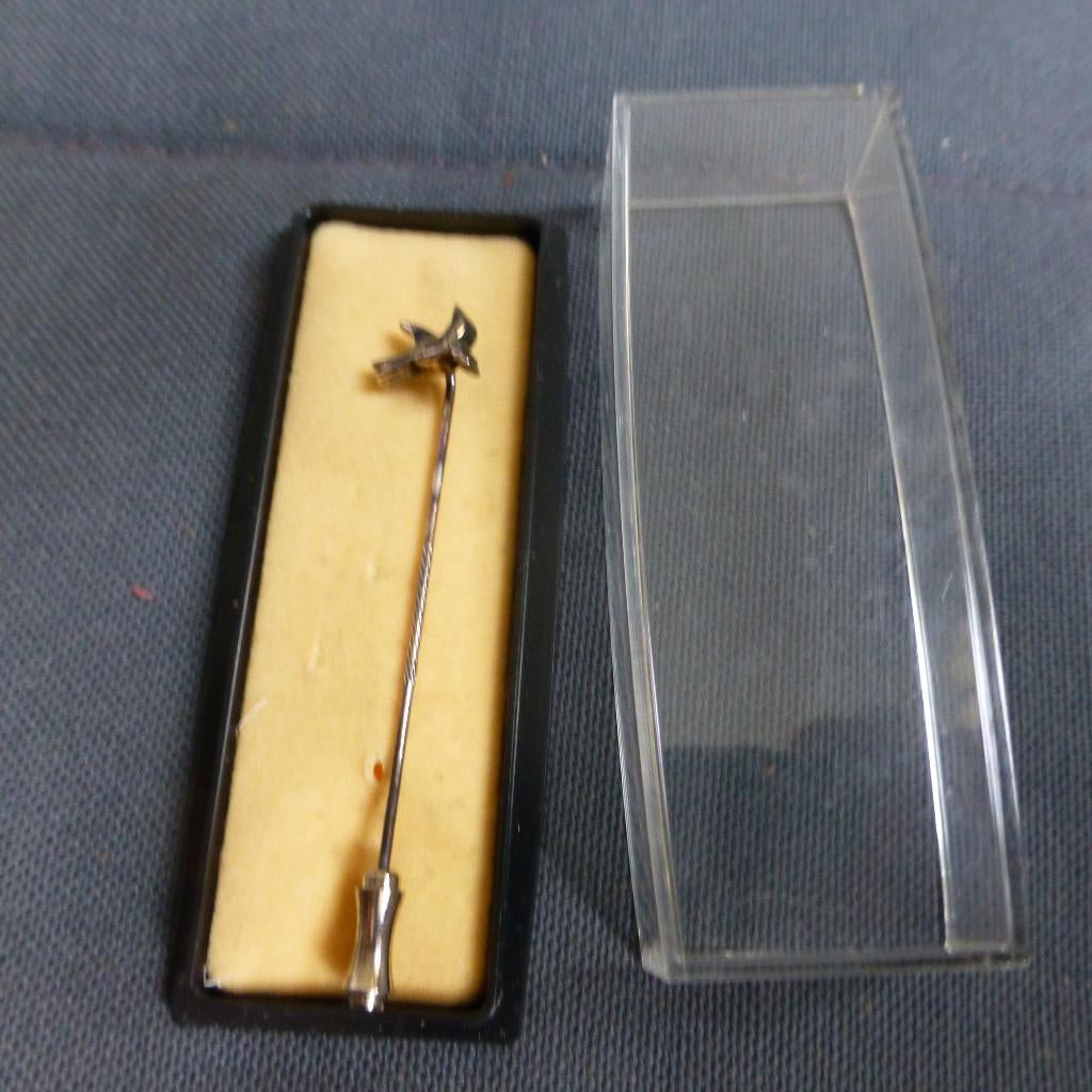 Dasspeld van zilver, Ophalen of Verzenden, Zilver, Overige typen