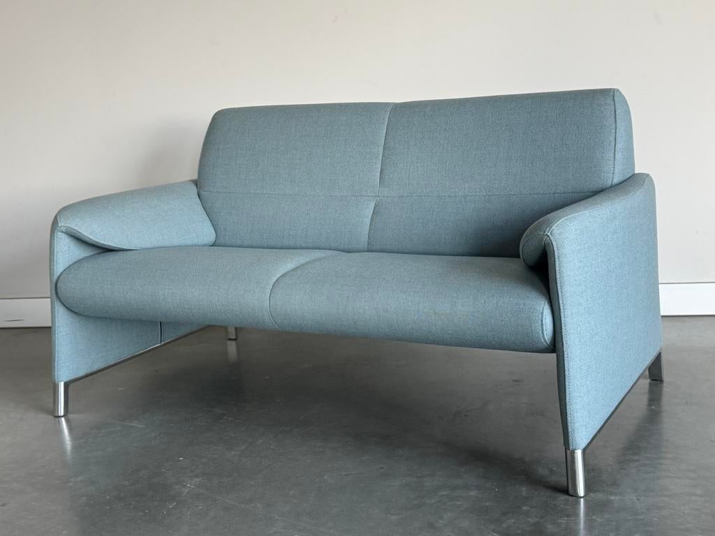 Leolux Felizia 160 cm | Lage rug | Wol | Als nieuw, Huis en Inrichting, Leolux, Leolux, 150 tot 200 cm, Tweepersoons