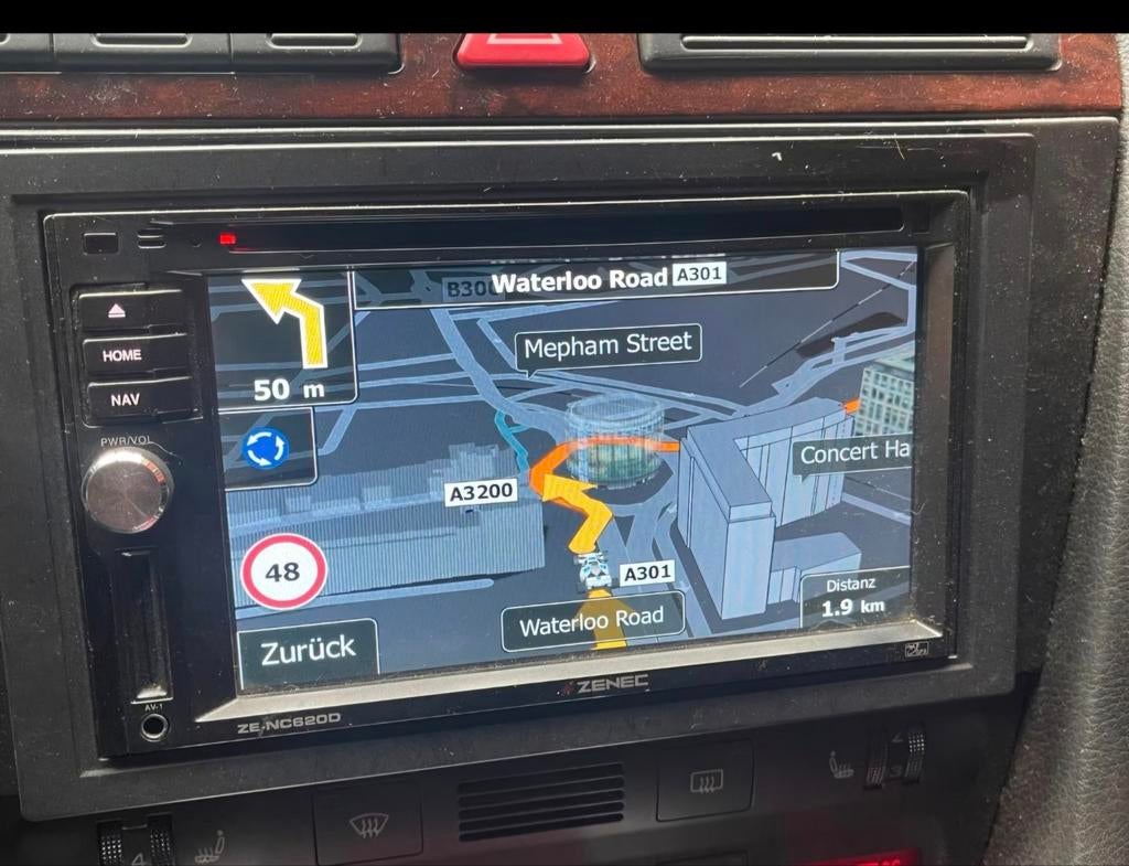 Zenec NC 6200 Radio Navigatie Systeem, Ophalen of Verzenden, Gebruikt