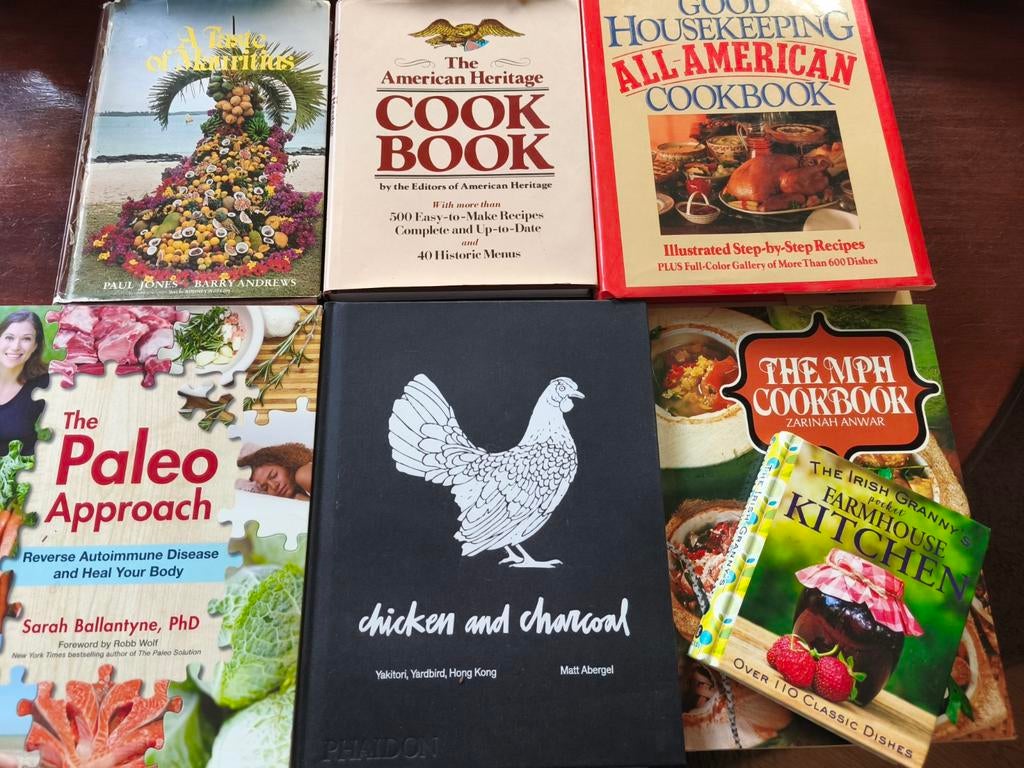 Kookboeken: Paleo, Amerikaans, Aziatisch en meer, Ophalen of Verzenden, Gelezen