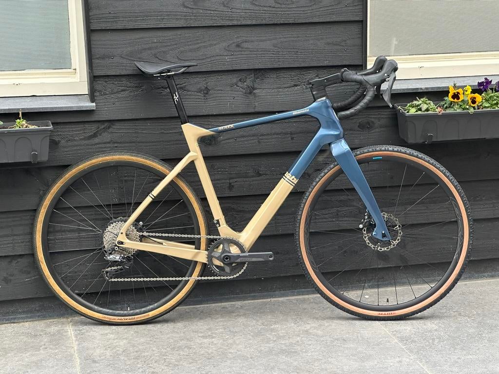 Bianchi Arcadex gravelbike L, Carbon, 10 tot 15 versnellingen, Zo goed als nieuw, 53 tot 57 cm