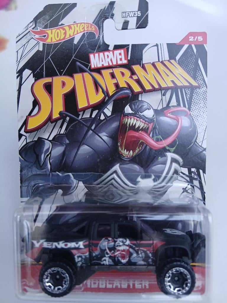 Hot Wheels Sandblaster Spiderman, Hobby en Vrije tijd, Modelauto's | Overige schalen, Ophalen of Verzenden, Zo goed als nieuw