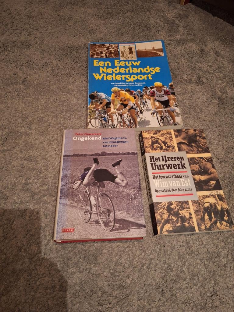 Mooie boeken over de Nederlandse wielersport, Ophalen, Gelezen, Lopen en Fietsen