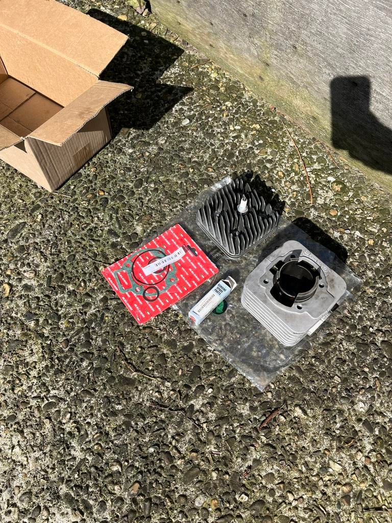 Piaggio gilardoni 125cc cillinder., Ophalen