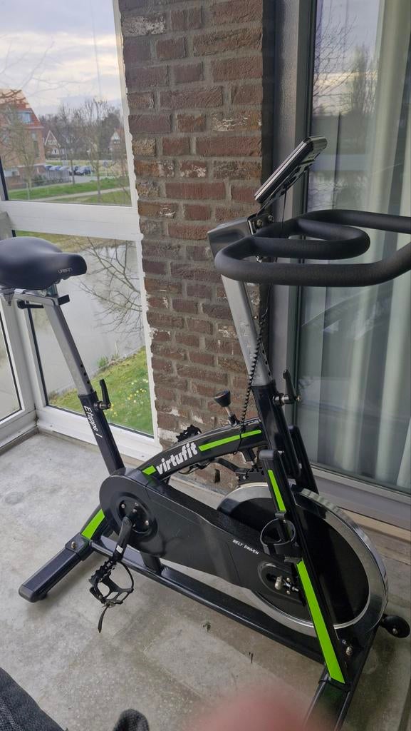 Virtufit etappe 1 spinning fiets/ hometrainer, Ophalen, Gebruikt, Spinningfiets, Metaal