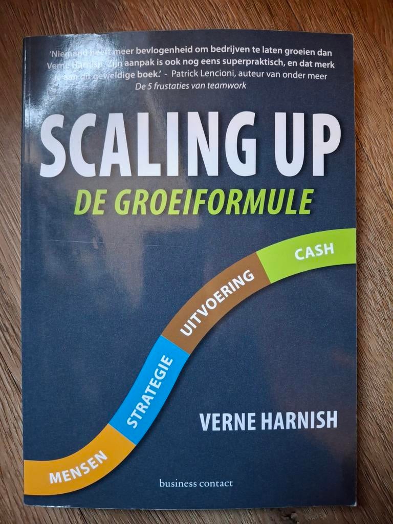 Verne Harnish - Scaling up, Boeken, Ophalen of Verzenden, Zo goed als nieuw, Verne Harnish