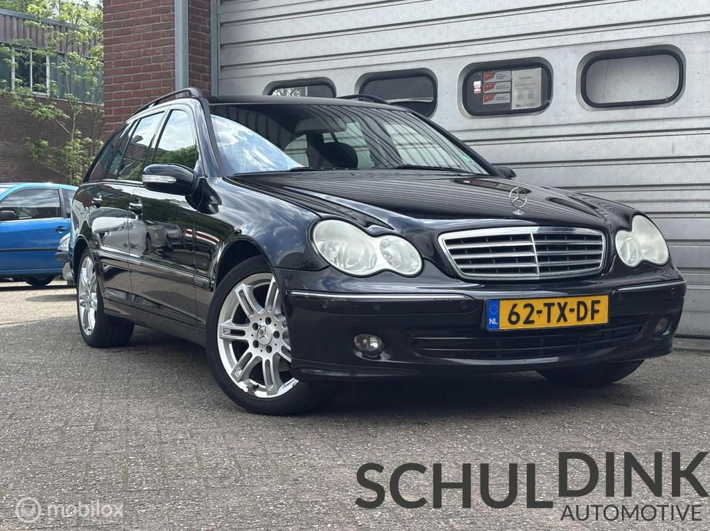 Mercedes C-klasse Combi 200 CDI Elegance AUTOMAAT|CRUISE CON, Auto's, Automaat, Achterwielaandrijving, Gebruikt, 4 cilinders