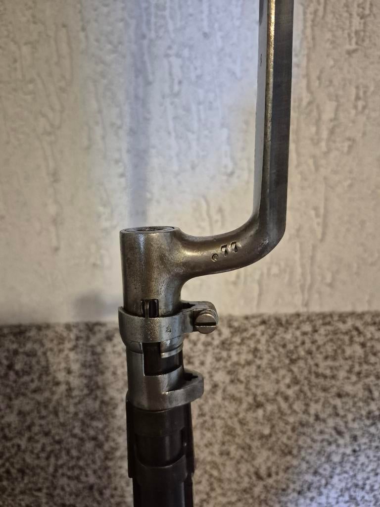 Zwitsers Percussie Geweer 1863 met Bajonet - A. Francotte, Ophalen, Landmacht, Overige gebieden, Overige typen