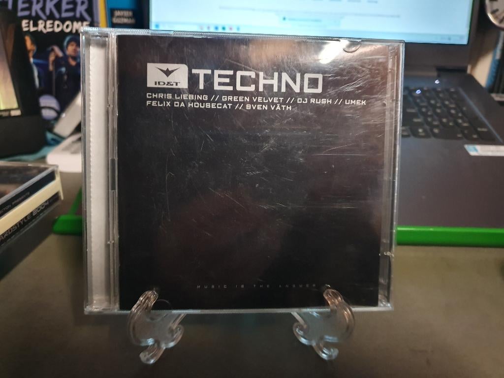 ID&T Techno music is the answer 2CD, Ophalen, Gebruikt, Techno of Trance