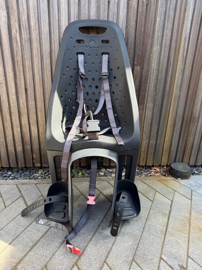 Yepp kinderstoel fiets, Fietsen en Brommers, Fietsaccessoires | Fietsstoeltjes, Ophalen, Achterzitje, 9 t/m 18 kg, Gebruikt