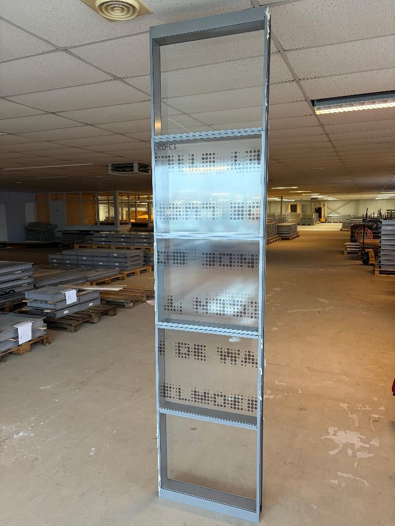 Partij glazenwand scheidingswand glaswand tussenwand ( 202 ), Doe-het-zelf en Verbouw, Glas en Ramen, Ophalen, Gebruikt, 80 tot 120 cm