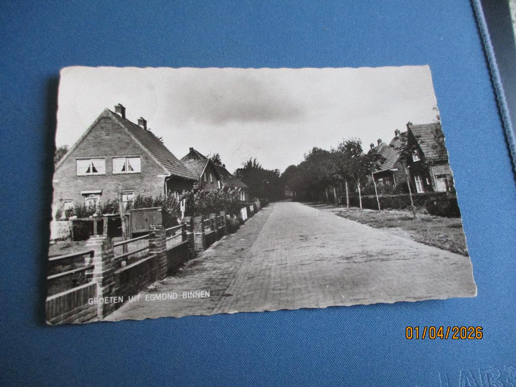 Egmond Binnen, Ophalen of Verzenden, Voor 1920, Gelopen, Noord-Holland