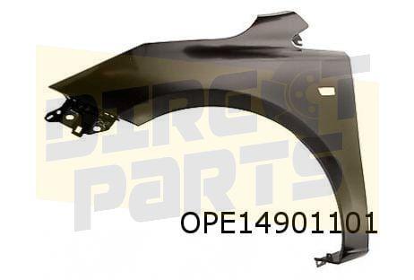 Opel Corsa E (1/15-11/19) voorscherm Links Origineel! 134345, -, Verzenden, -, Opel