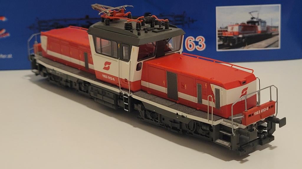 Jägerndorfer 20630 ÖBB Rh 1163 (1163 012-6), DC analoog, Overige merken, Ophalen of Verzenden, Zo goed als nieuw, Analoog