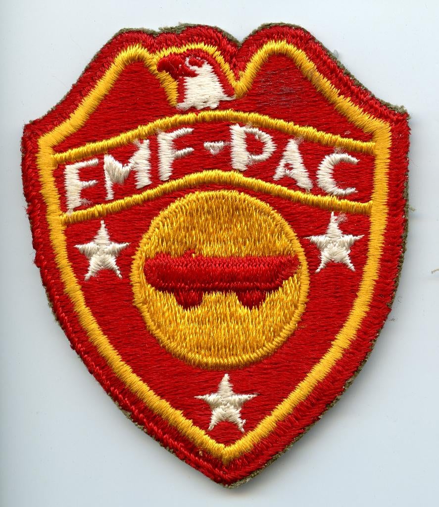 WO2 US USMC FMF Pacific DUKW Companies Patch, Verzamelen, Militaria | Tweede Wereldoorlog, Ophalen of Verzenden, Landmacht, Amerika