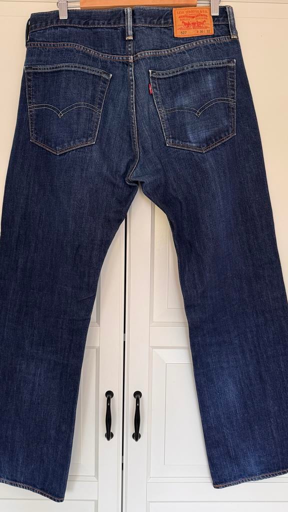 Levi's lange spijkerbroek, Kleding | Dames, Spijkerbroeken en Jeans, Ophalen, Gedragen, Blauw, Overige jeansmaten