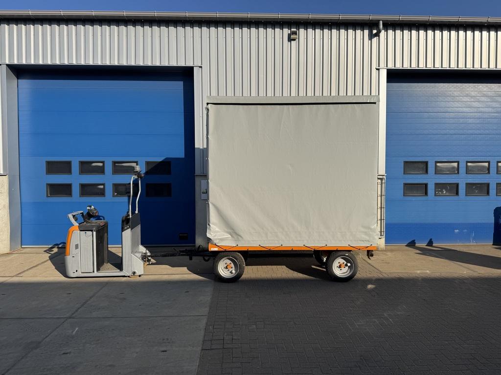 VS-22574 Elektro trekker met aanhanger FBV401, Zakelijke goederen, Machines en Bouw | Heftrucks en Intern transport, Overige typen