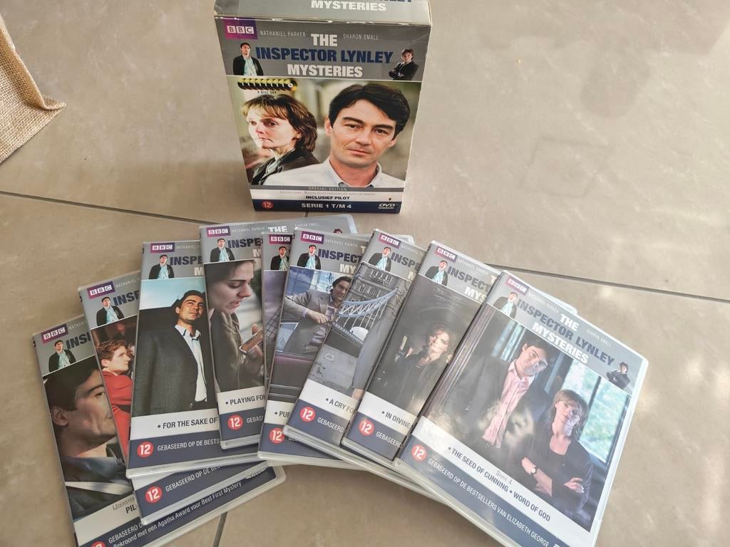 Inspector Lynley - seizoen 1 tm 4, Vanaf 12 jaar, Ophalen of Verzenden, Zo goed als nieuw