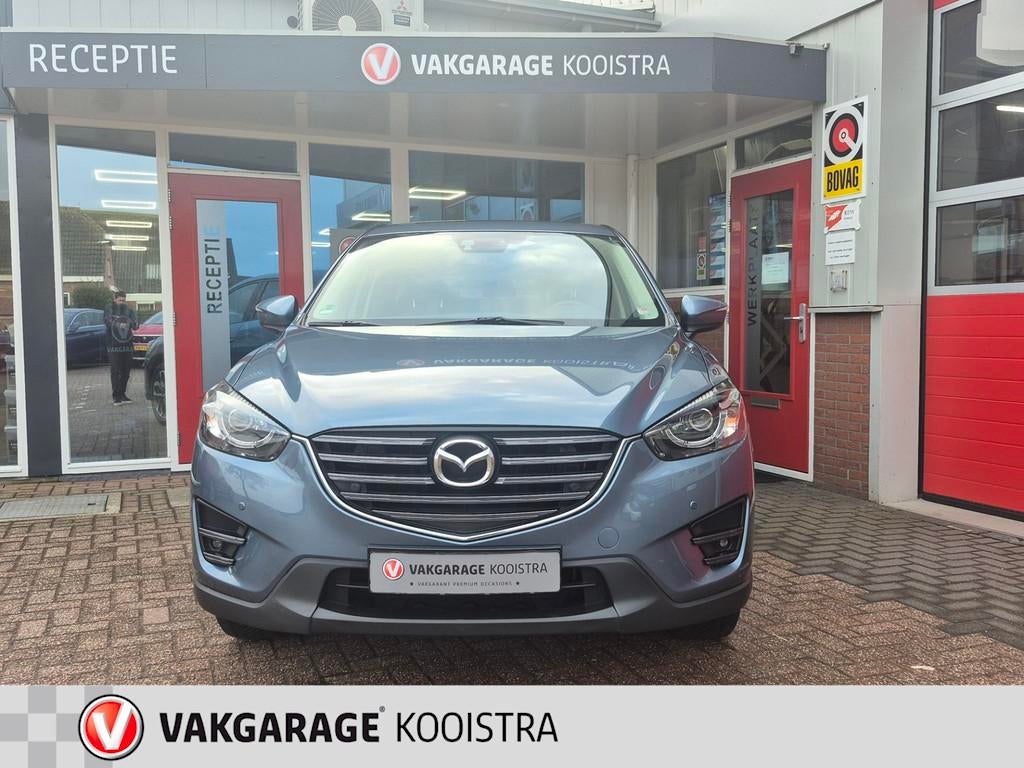Mazda CX-5 2.0 SkyActiv-G 165 Nakama|Navi|Trekhaak 1800KG, Voorwielaandrijving, Stof, Zwart, 4 cilinders