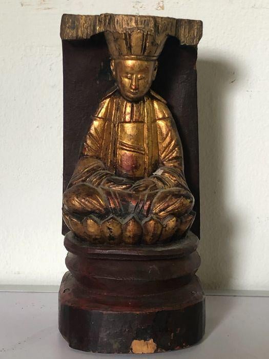 Chinees voorouderbeeld / Bodhisattva beeld, Ophalen of Verzenden