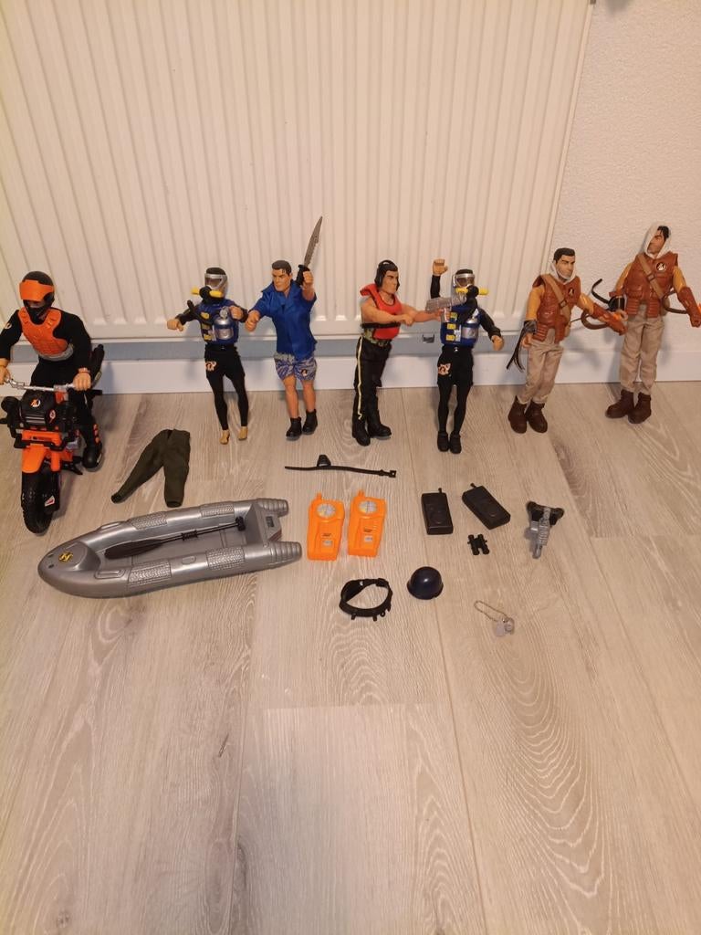 Action Man poppen met accessoires, Ophalen of Verzenden