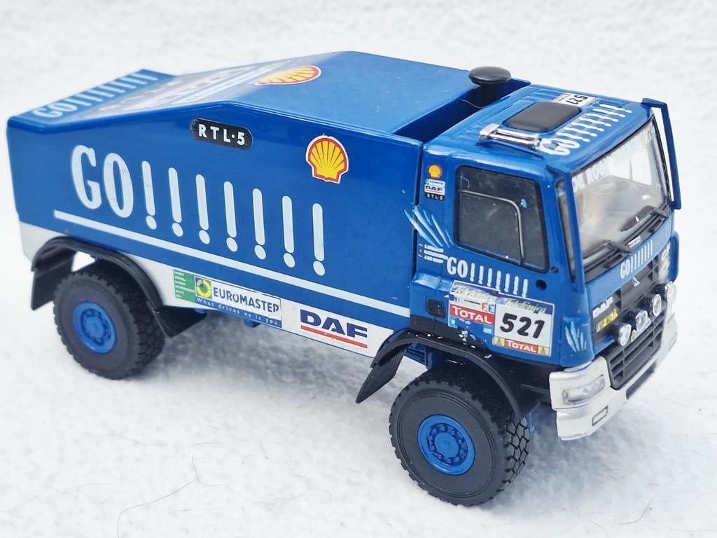 DAF CF Rally Parijs Dakar Truck model Go!!!!!!! Diamond Life, Hobby en Vrije tijd, Modelauto's | 1:50, Bus of Vrachtwagen, Tekno