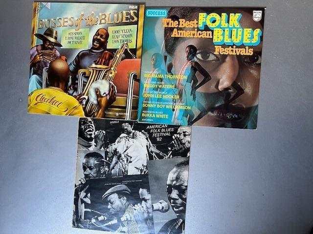 Drie mooie blues lps, 1960 tot 1980, Ophalen of Verzenden, Zo goed als nieuw, 12 inch