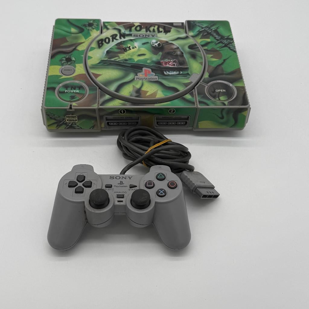 SONY PS1 Console - met controller - in redelijke staat., Spelcomputers en Games, Spelcomputers | Sony PlayStation 1, Gebruikt