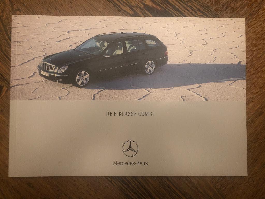 Folder brochure Mercedes-Benz E-klasse combi 2004 S211, Boeken, Nieuw, Mercedes-Benz, Mercedes, Ophalen of Verzenden