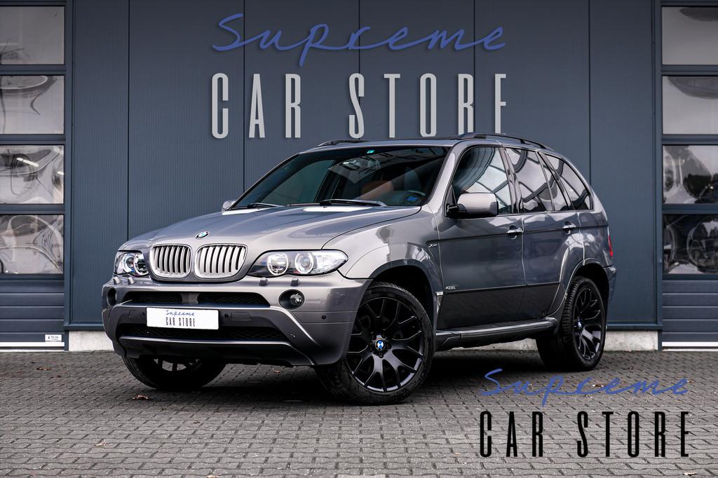 BMW X5 4.8is | Individual | HiFi DSP | Luchtvering | VOL!, Gebruikt, 2100 kg, Leder, Vierwielaandrijving