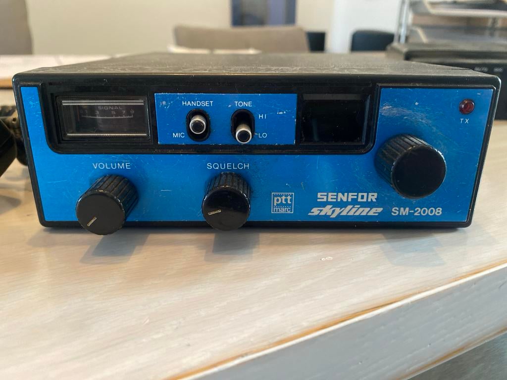 Vintage Senfor Skyline SM-2008 CB Transceiver, Telecommunicatie, Overige Telecommunicatie, Gebruikt, Ophalen of Verzenden