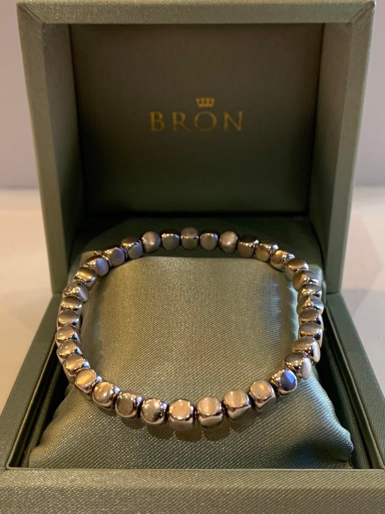 Bron armband 7AW 3999MP witgoud, Oudewater, Ophalen of Verzenden, Zo goed als nieuw, Reijersen Juweliers