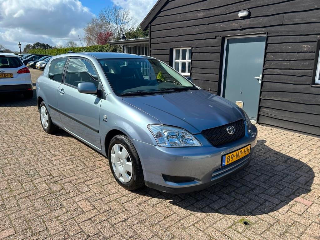Toyota Corolla 1.4 VVT-i Linea Terra AIRCO nieuwe APK, Voorwielaandrijving, Gebruikt, 4 cilinders, Blauw
