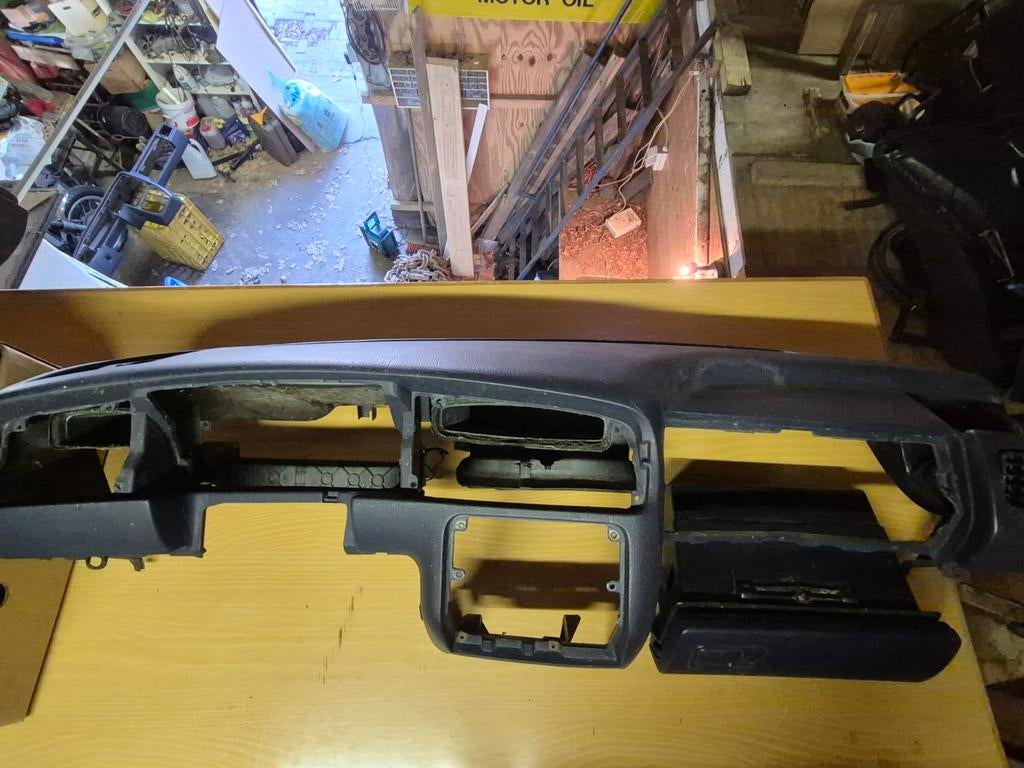 Golf 3 Dashboard en Interieurdelen Blauw met Minidisc Houder, Ophalen