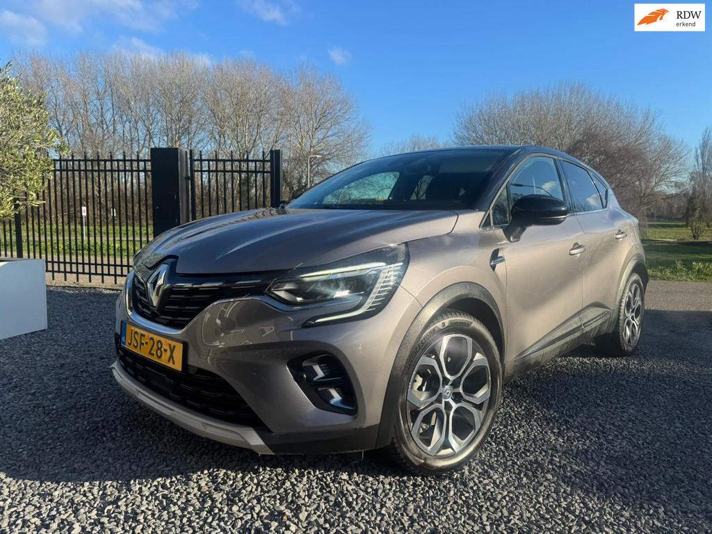 Renault Captur 1.6 E-Tech Plug-in Hybrid 160 Intens / Camera, Auto's, Renault, 77 km/l, Gebruikt, 4 cilinders, Parkeersensor