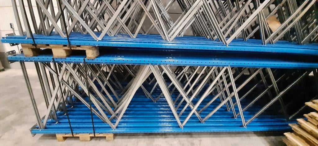 Palletstelling 200 tot 650cm hoog Stelling Gebruikt, Jungheinrich Esmena, Gebruikt, Info@bedrijfsinrichtingnederland.nl, Buitenvaart 2108C, Hoogeveen