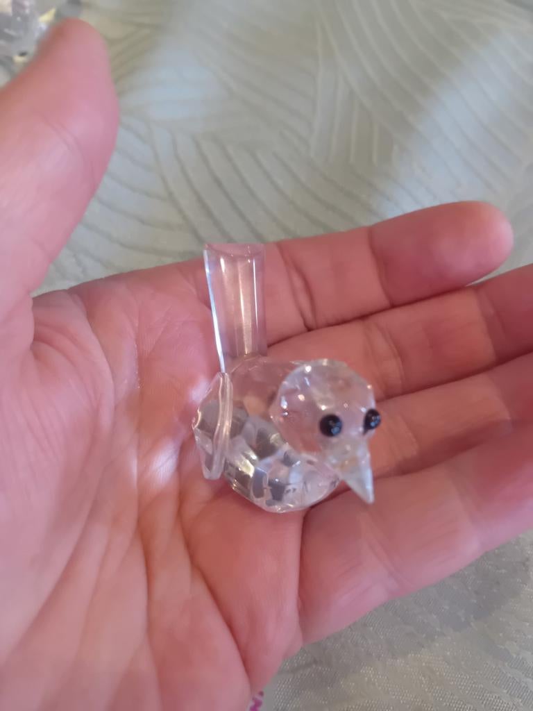 Swarovski Kristallen Vogel Figuurtje, Ophalen of Verzenden, Figuurtje