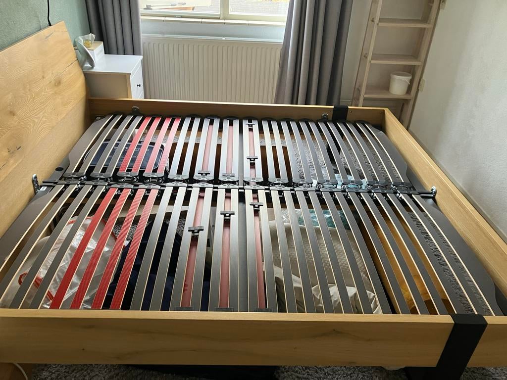 Ergosleep lattenbodems 90x200 (2 stuks), Huis en Inrichting, Slaapkamer | Matrassen en Bedbodems, Ophalen, Gebruikt, 90 cm, Eenpersoons