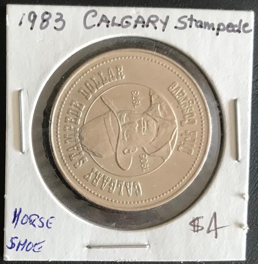 Canada - Alberta 1983 - Calgary Stampede Trade Dollar, Verzenden, Noord-Amerika, Losse munt