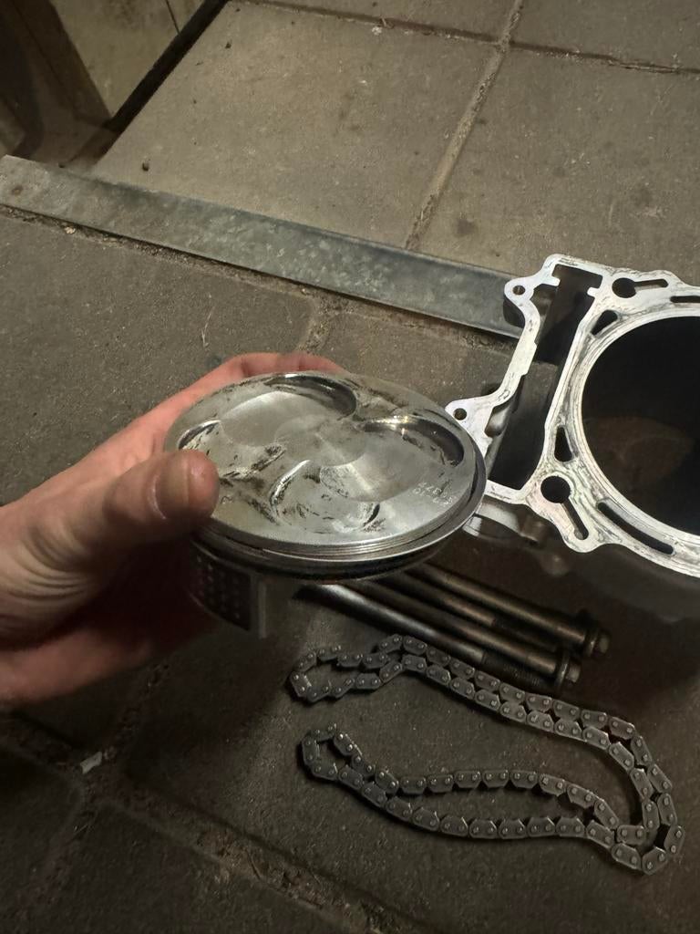 Athena 450cc cilinder en zuiger voor Yamaha YZF450, Motoren, Ophalen of Verzenden, Gebruikt