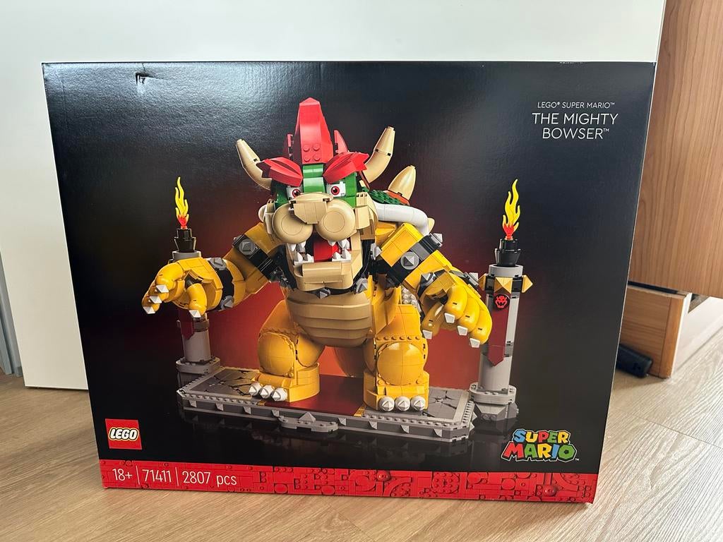 LEGO Super Mario The Mighty Bowser 71411 - Nieuw in doos, Overige thema's, Lego, Nieuw, Ophalen of Verzenden