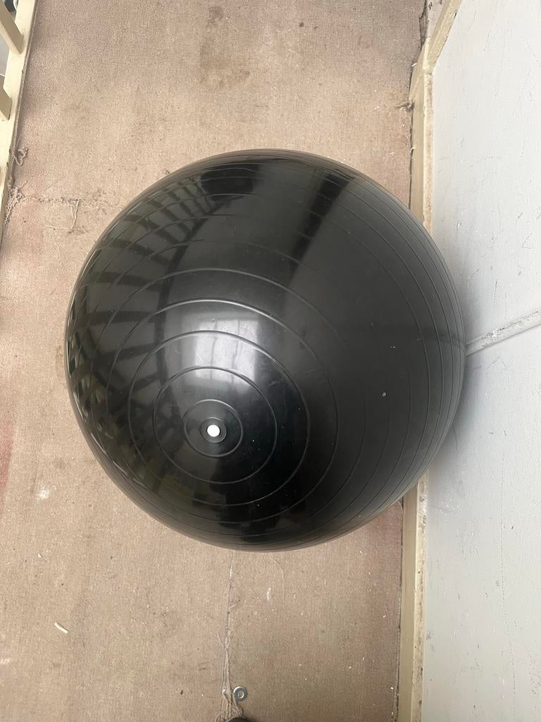 Zwarte fitnessbal voor yoga, pilates en zwangerschap, Ophalen of Verzenden, Yoga-accessoire