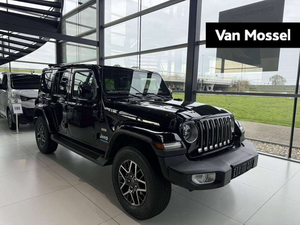 Jeep Wrangler Unlimited 4xe 380 80th Anniversary | Schuifdak, Automaat, 12 maanden, 4 cilinders, Bedrijf