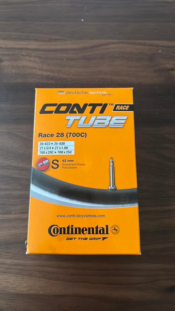 Continental Race 28 Binnenbanden - nieuw. Vanaf €5, Fietsen en Brommers, Fietsen | Racefietsen, Ophalen of Verzenden, Nieuw, Aluminium