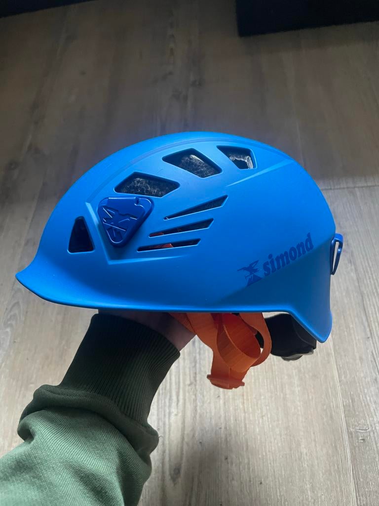 Simond Rock klimhelm / alpinisme blauw, maat 50/57 cm, Ophalen of Verzenden, Nieuw, Overige typen