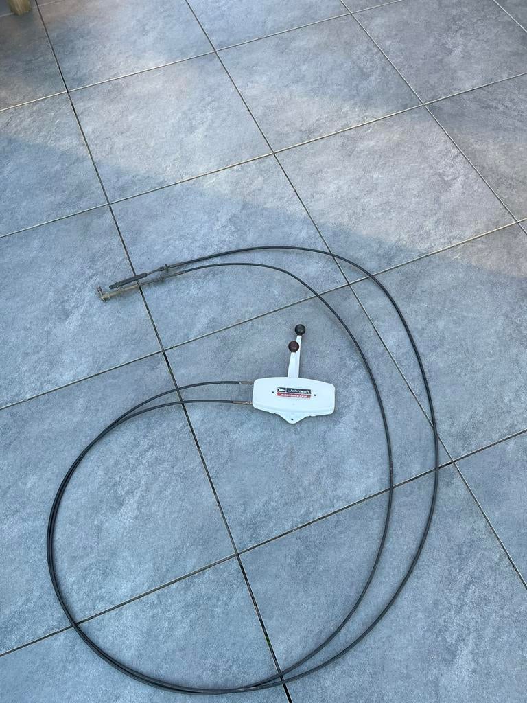 Johnson shipmaster - gashendel boot, Watersport en Boten, Ophalen of Verzenden, Zo goed als nieuw, Motor en Techniek, Motorboot